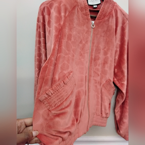 Alexis Velour Textured JACKET Medium - Picture 3 of 5